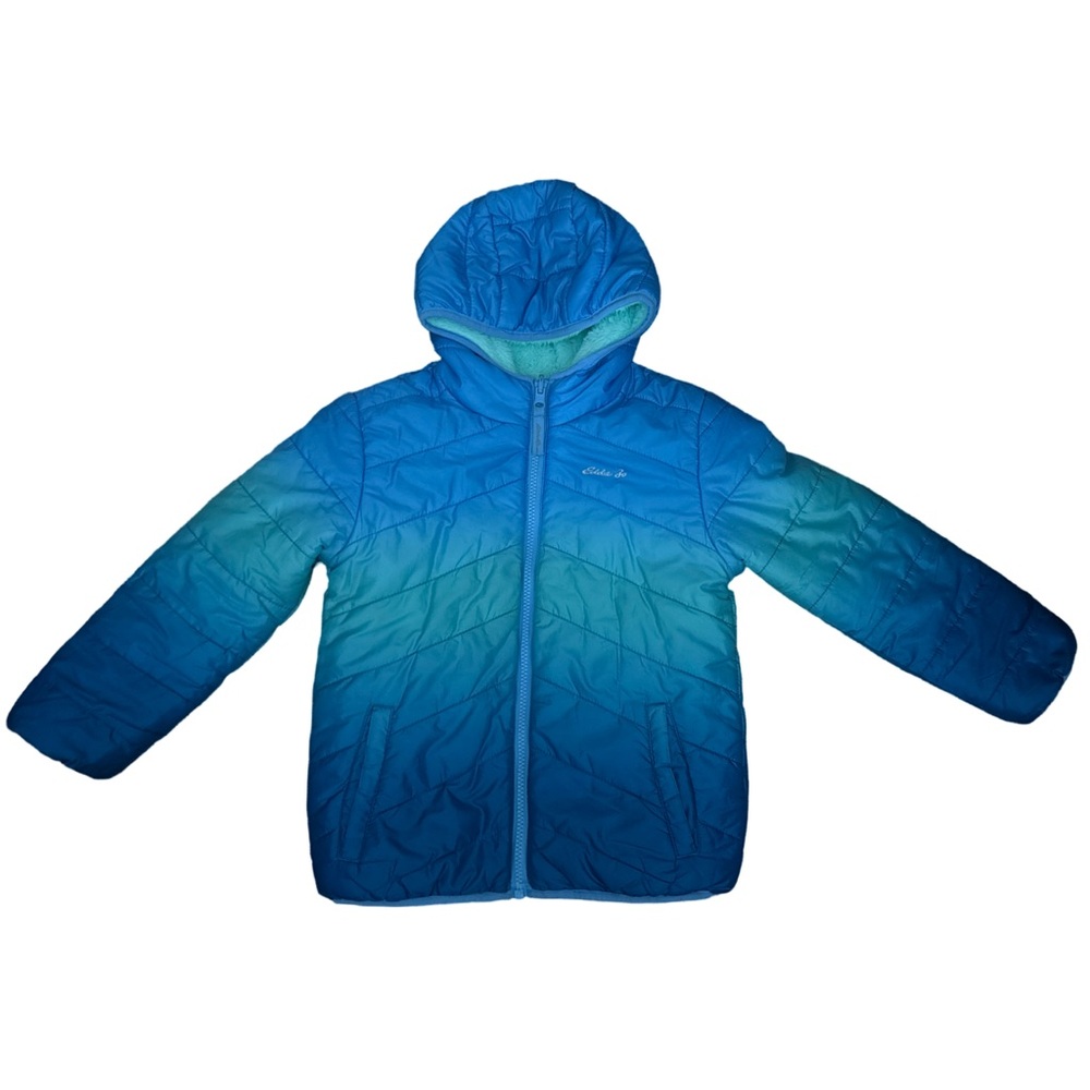 Eddie Bauer reversible puffer jacket - size 6